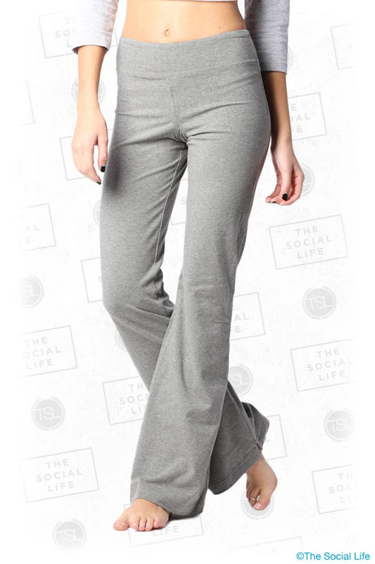 COTTON SPANDEX FITNESS PANT